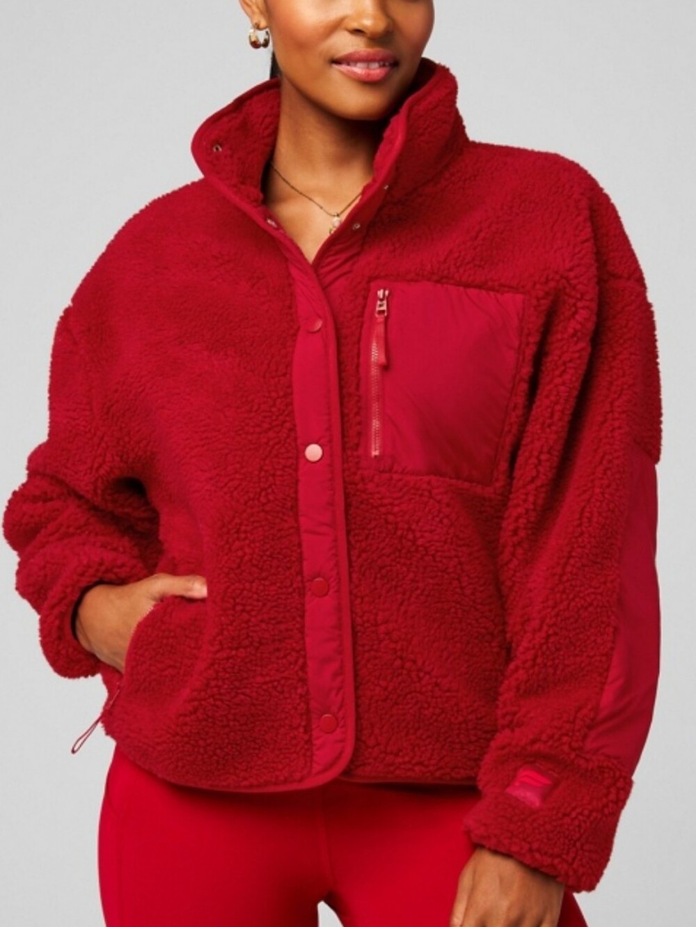 Fabletics Tahoe Teddy Jacket
